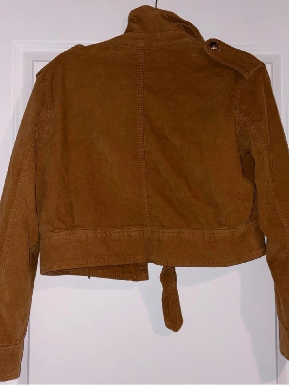 Free People Everlyn Jacket Corduroy Utility Jacket in Camel - Picture 5 of 9